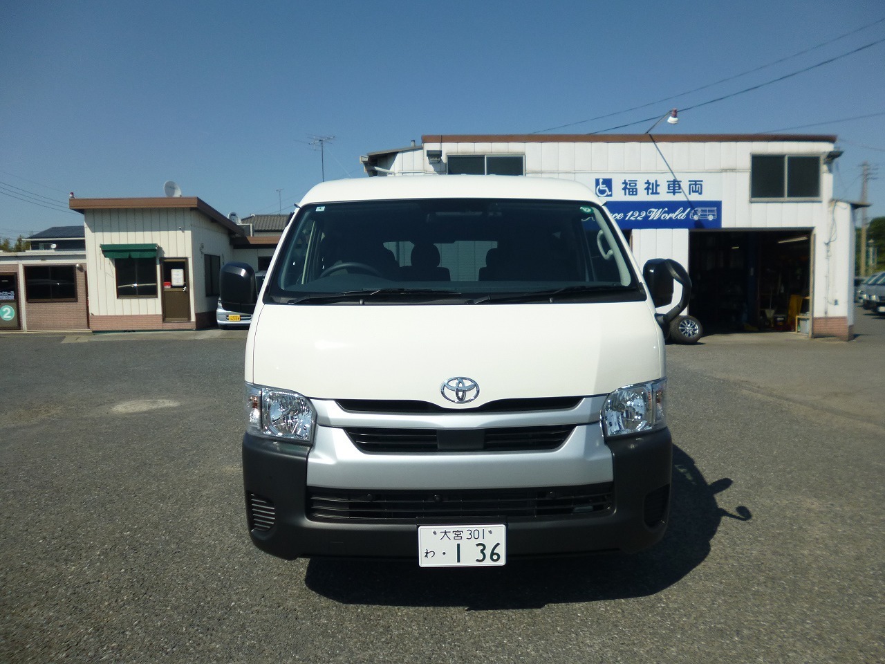 ミニバン 1BOX ワゴン　レンタカー　長期　ハイエース(3073)