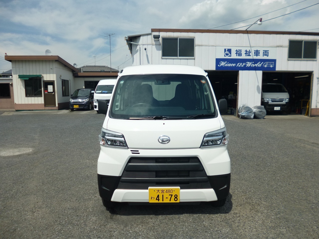 軽バン 商用車　レンタカー　長期　ハイゼットバン・1588