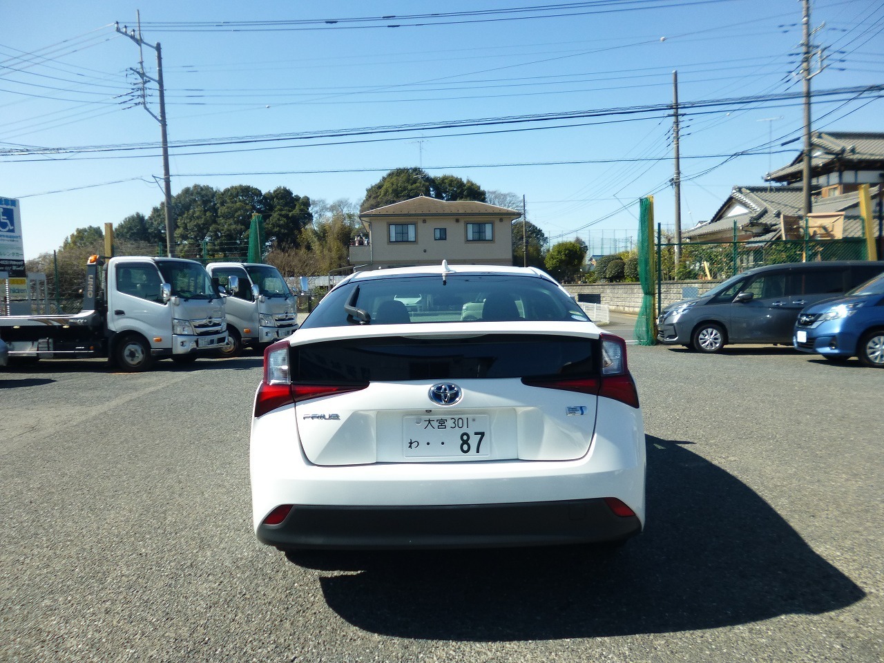 ハイブリッドカー　レンタカー　長期　プリウス・4992