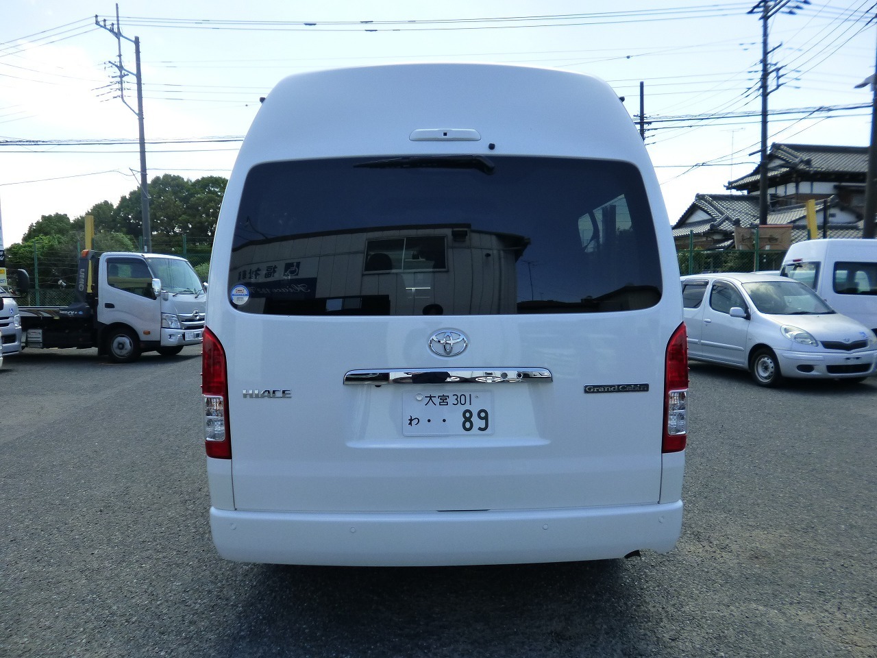 ミニバン 1BOX ワゴン　レンタカー　長期　ハイエース グランドキャビン(3892)