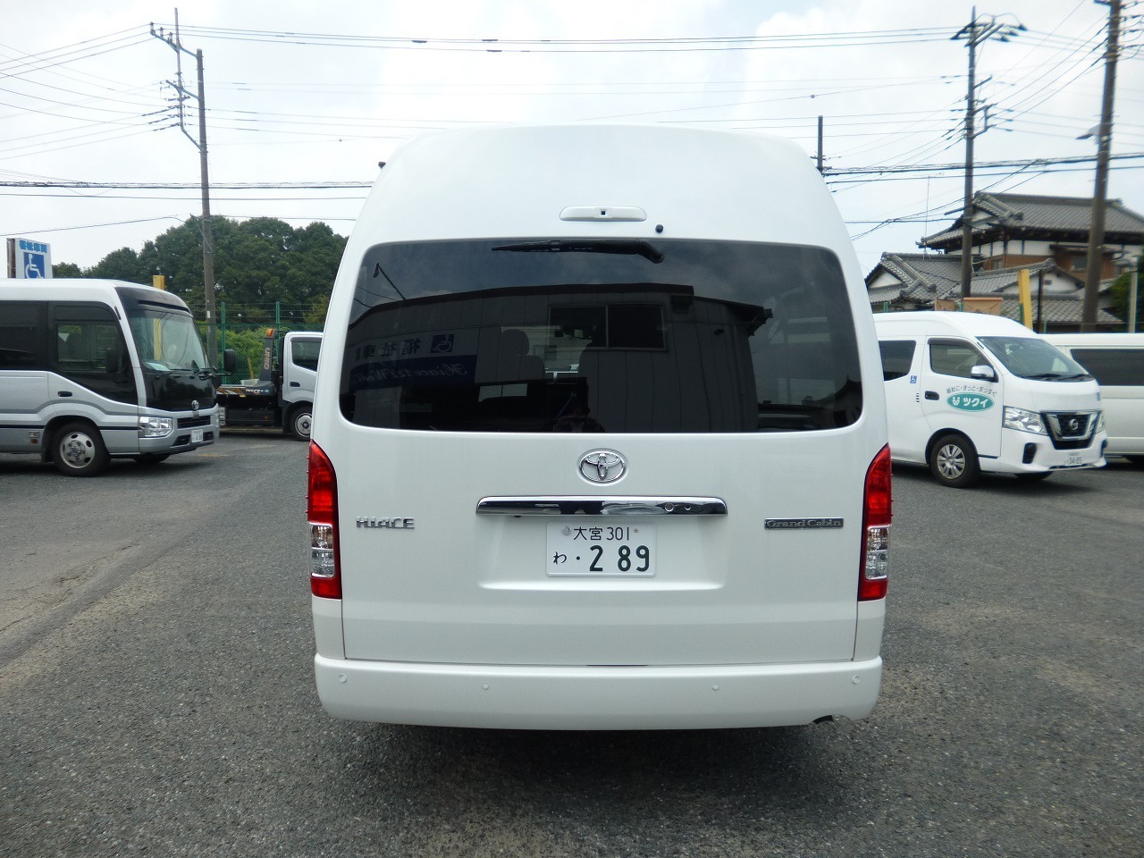 ミニバン 1BOX ワゴン　レンタカー　長期　ハイエース グランドキャビン(3892)