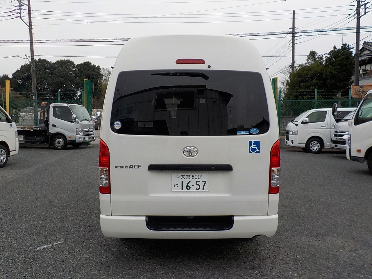 福祉車両　レンタカー　車椅子リフト車　ハイエース(1014)