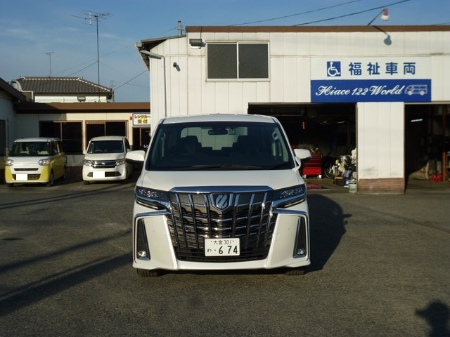 ミニバン・1BOX・ワゴン　レンタカー　長期　アルファード(674)