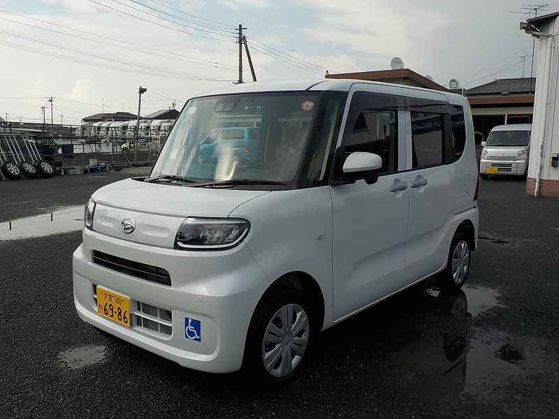 車椅子スロープ車　レンタカー　長期　軽自動車　タント(2678)